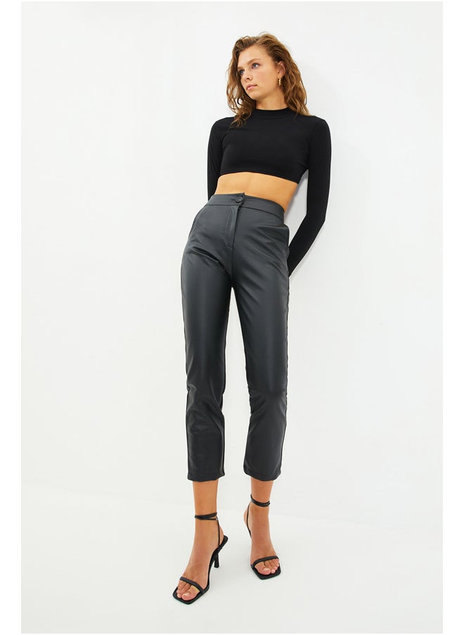 Pants - Black - Cigarette pants