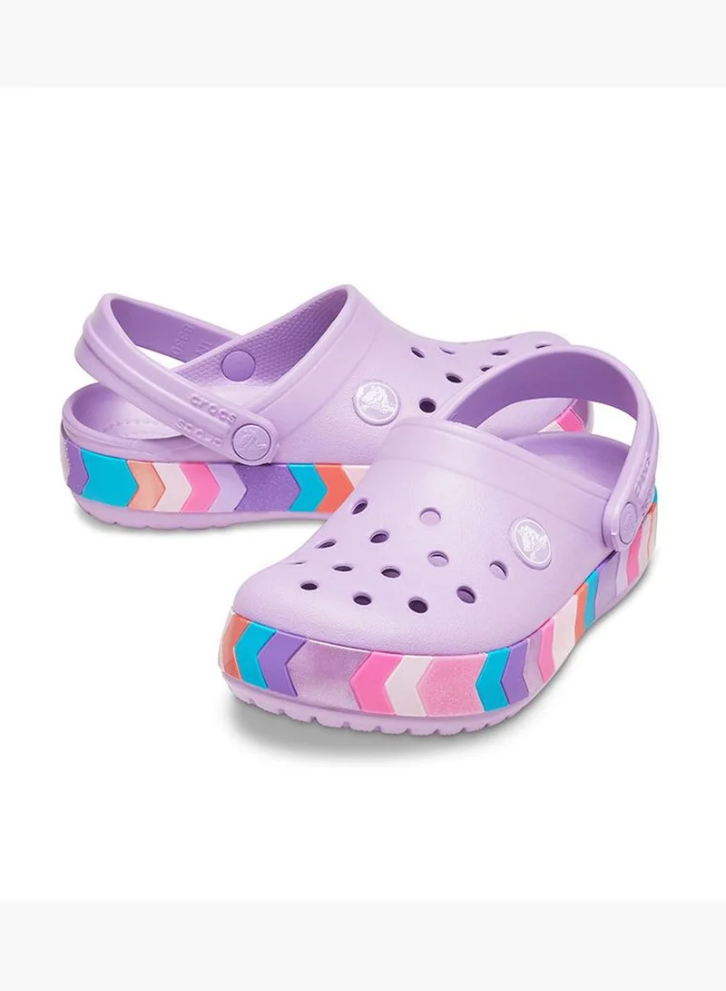crocs CROCS Crocband Chevron Beaded Clog K Unisex Kids EUR 34-35 Orchid