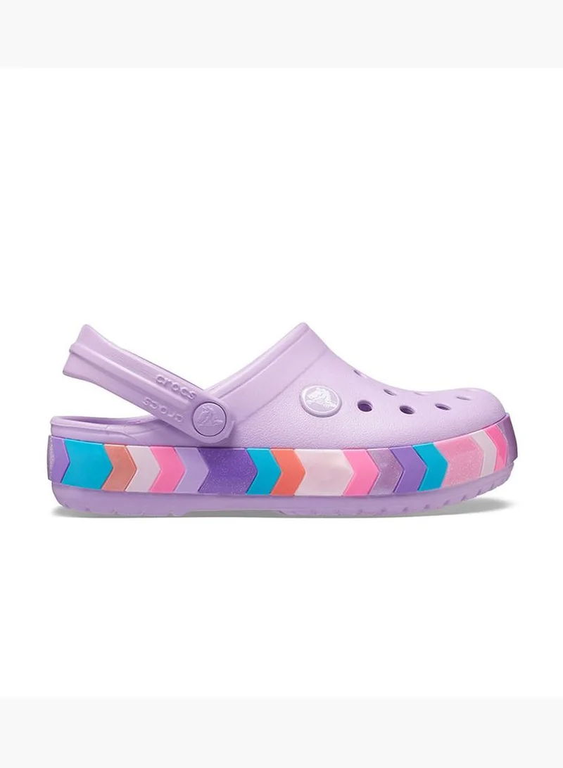 crocs CROCS Crocband Chevron Beaded Clog K Unisex Kids EUR 34-35 Orchid
