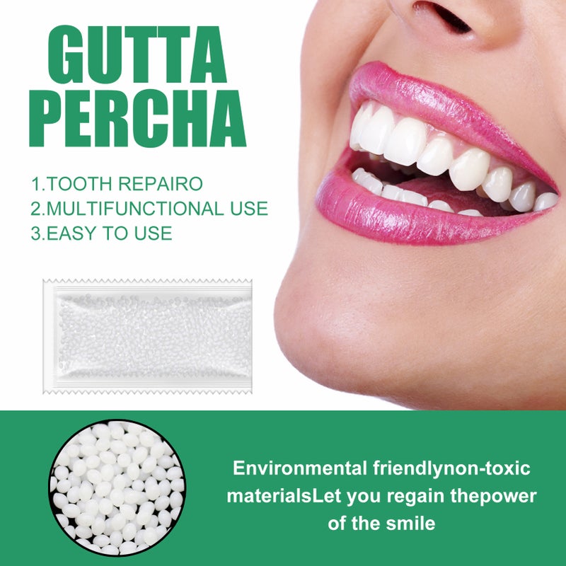 100g Teeth Solid Glue White Granules Complement Teeth Multifunctional Denture Solid Glue Regain Smile - Image 3