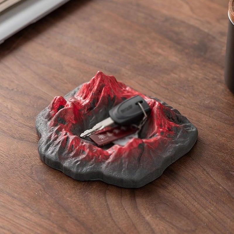 Creative Cement Snow Mountain Shaped Ashtray For Home Bar Patio Color A - Image 4