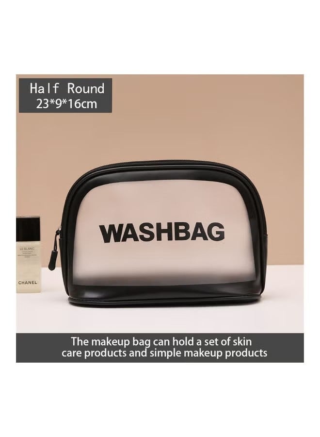 ORiTi 4-Piece Transparent Cosmetic Bag Black  - Image 5