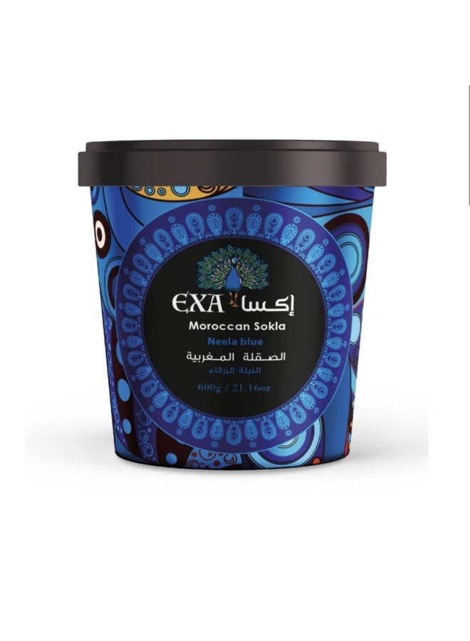 Moroccan Sicilian with Blue Indigo for the regions