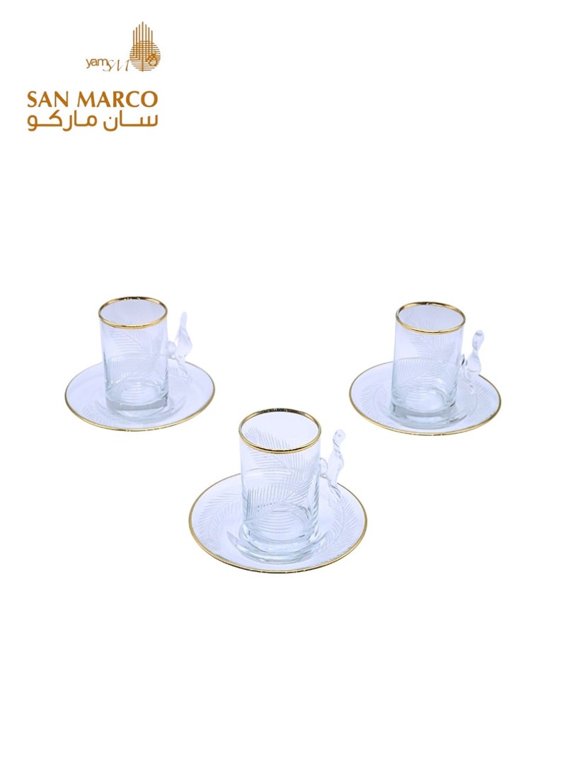 سان ماركو طقم تقديم الشاي والقهوة بتصميم فاخر - Image 1