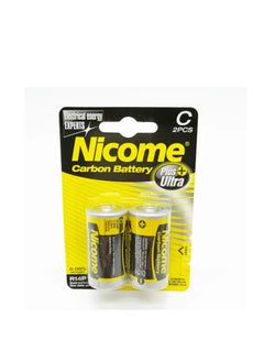 Nicome C size R14P 2pcs Heavy Duty Battery  - Image 2