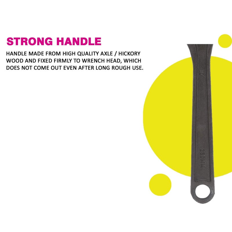 Suzec Johnson Series Hand Operated Adjustable Wrench 250mm - Image 3
