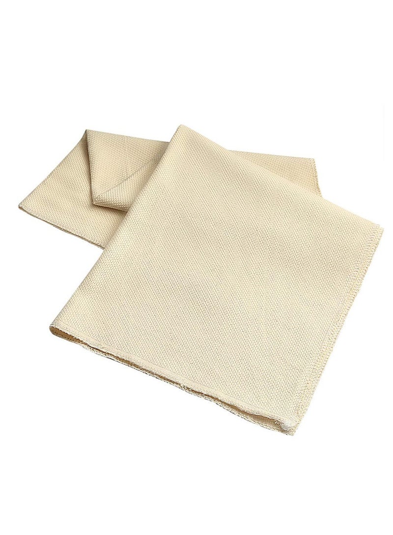 SYOSI Punch Needle Fabric, Embroidery Fabric, Monks Cloth for Punch Needle Embroidery Rug-Punch & Pinch Needle, 26.4 x 19.3 Inch - Image 2