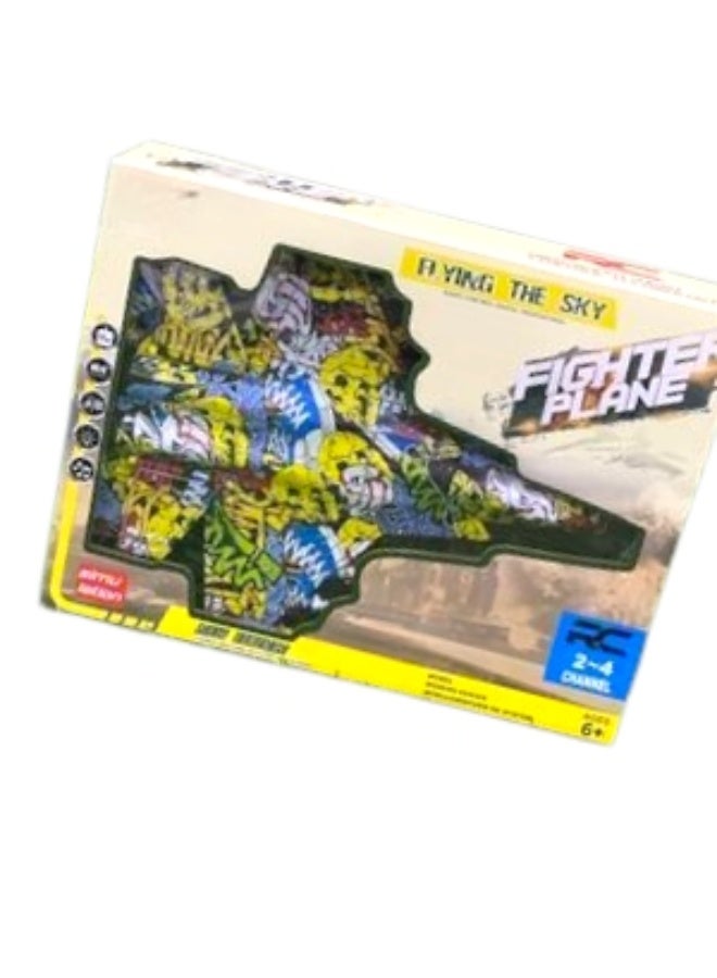 Simulation RC Planes for Kids, 2 Channels Remote Control Wireless Airplane Toy with 2 Batteries,2.4 GHZ Hobby RC Glider for Boys Beginners（ - Image 2