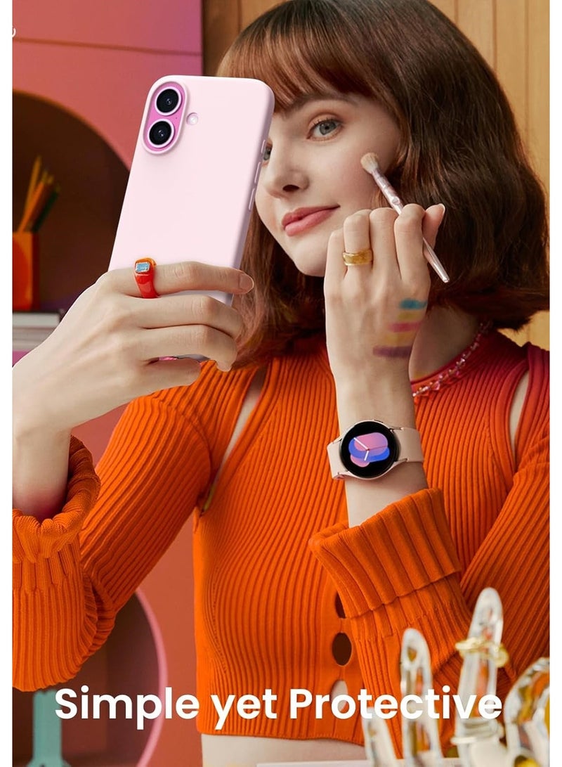 BORTONY iPhone 16 Case 6.1 inch Liquid Silicone Case iPhone 16 Cover Gel Rubber Soft Silky Touch Shockproof Thin Protective Cover for Apple iPhone 16 - Image 4