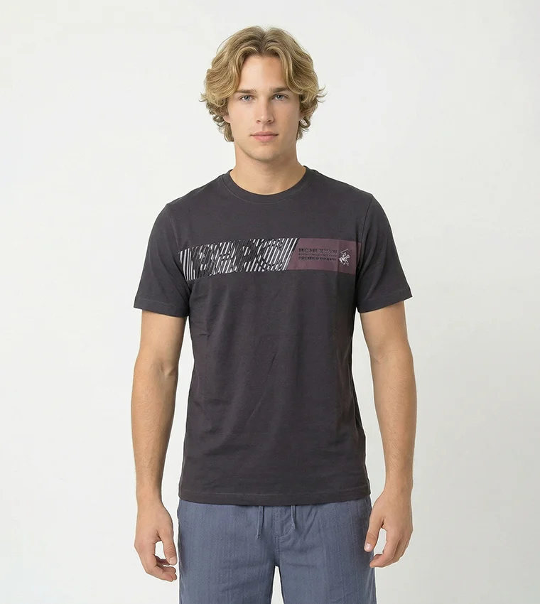 بيفرلي هيلز بولو كلوب Bhpc Mens Black Short Sleeve T-Shirt
