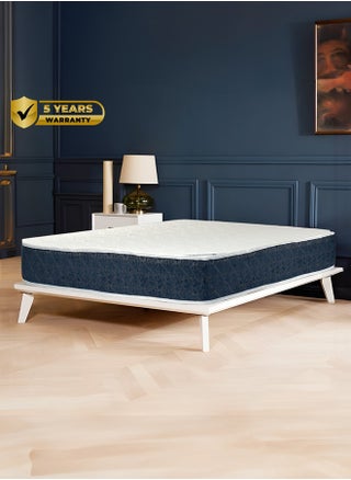 Watin | Multi Layer Bed Mattress 12 Layers Thickness 24 cm Size Super King - 200x200 cm - Blue & White - pzsku/ZF256B0F8EB3DC9640EFEZ/45/_/1724665954/eaf28290-c98d-4d87-90d0-f0f02c059822