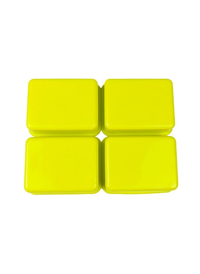 NIBEMINENT - DIY Handmade Soap Molds - Rectangular, Oval, Round, Heart-shaped, Square Silicone Soap Molds - Image 1