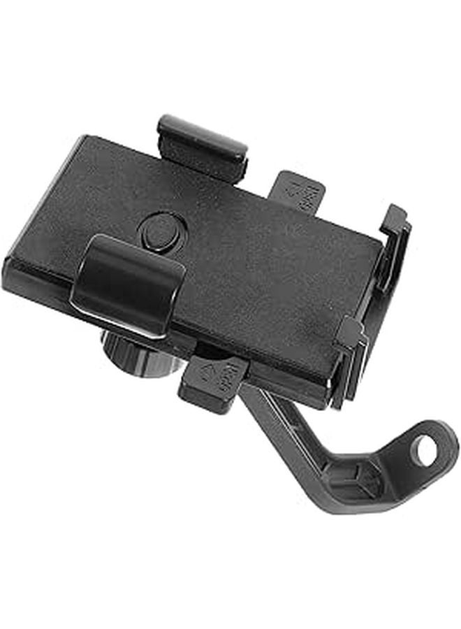 Universal Car Phone Holder with Carbon Fiber Texture for Air Vent and Dashboard - Image 1