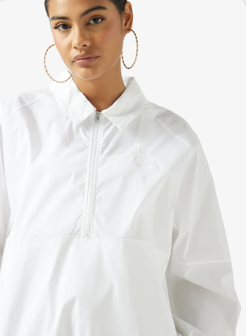 Nike WHITE/WHITE/(WHITE) Poplin Jacket for Women | Best Price UAE