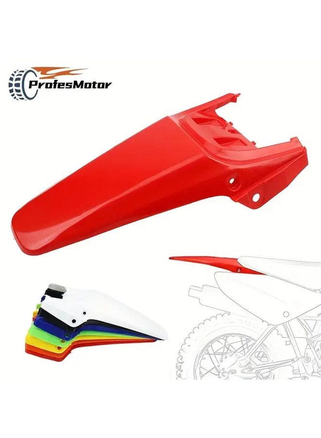 Red Motorcycle Rear Mudguard Fairing Kit For Honda CRF70 XR Off Road Modification Parts - Image 1