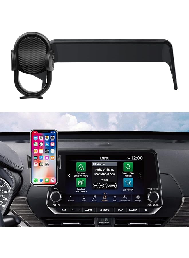 Green Tiger Generic Car Phone Holder Fit for Nissan Rogue 2021-2023/Altima 2019-2025/Sentra 2020-2025 Accessories Phone Mount 8-Inch Screen Cell Phone Automobile Cradles Hands-Free 360 Degree Rotation - Image 1