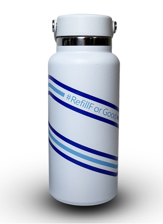 Hydro Flask 32OZ(946ml) Wide Mouth leakproof insulated stainless steel hot water bottle mug with sip lid for hot drinks, tea, coffee on the go to work, school, car, travel and sports  - Image 2