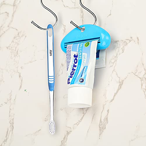LoveInUsa Toothpaste Tube Squeezer Dispenser, Hanging Toothpaste Clips Holder Rolling Holder Squeezer 4 Pack - Image 5