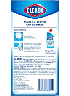 Clorox Clorox Automatic Rain Clean Toilet Bowl Cleaner Tablets (Bleach and Blue) - 4 Count  - Image 5