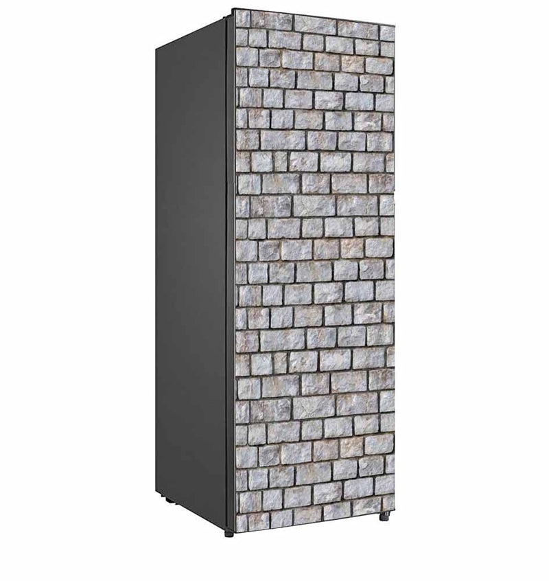 wallpics Stone Design Fridge Sticker Skin Fully Waterproof Vinyl Sticker 60 cm X 160 cm frs2119