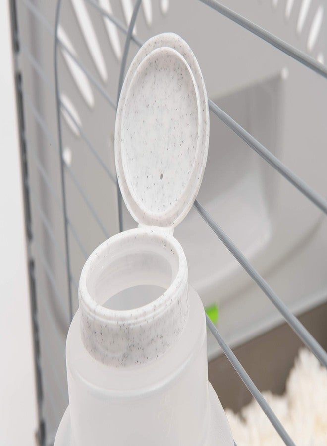 Lixit Top Fill No Drip Water Bottles for Rabbits, Ferrets, Hamsters, Guinea Pigs, Rats, Chinchillas and Other Small Animals (32 Ounce, Granite) - Image 5