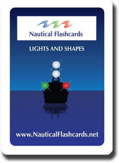 Nautical Flashcards - Lights & Shapes for Boating & Sailing