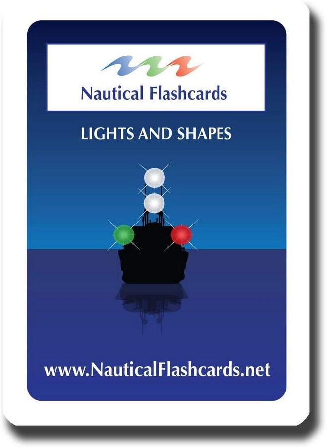 Nautical Flashcards - Nautical Flashcards - Lights & Shapes for Boating & Sailing - Image 1