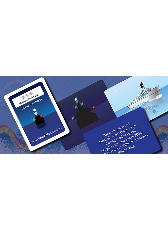 Nautical Flashcards - Nautical Flashcards - Lights & Shapes for Boating & Sailing - Image 1