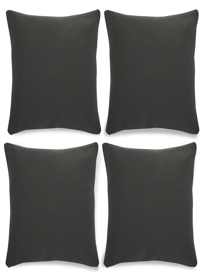 HOKIPO Stretchable Cushion Cover for Sofa 16x16 Pack of 4, Dark Grey (E21-AR4282*4) - Image 1