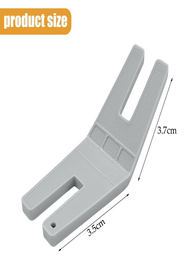 YEQIN Bulky Seam Jumper - Hump Jumping Presser Foot #413105601 Button Sewing Tool and Flush Plate Presser Foot for Chunky Denim and Hemlines - Compatible with Brother, Singer, Janome and Pfaff - Image 2