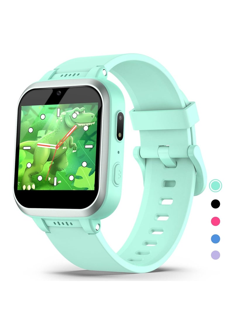 EVEREEN Kids Smart Watch Girls, Gifts For 3-10 Year Old Girls Dual Camera Touchscreen Smart Watch For Kids With Music Player, Educational Toys Toddles Birthday Gift For Girls Ages 6 7 8  - Image 1