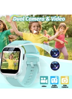 EVEREEN Kids Smart Watch Girls, Gifts For 3-10 Year Old Girls Dual Camera Touchscreen Smart Watch For Kids With Music Player, Educational Toys Toddles Birthday Gift For Girls Ages 6 7 8  - Image 3