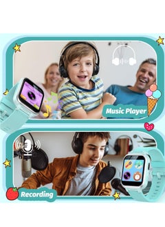 EVEREEN Kids Smart Watch Girls, Gifts For 3-10 Year Old Girls Dual Camera Touchscreen Smart Watch For Kids With Music Player, Educational Toys Toddles Birthday Gift For Girls Ages 6 7 8  - Image 5