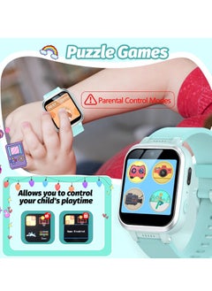 EVEREEN Kids Smart Watch Girls, Gifts For 3-10 Year Old Girls Dual Camera Touchscreen Smart Watch For Kids With Music Player, Educational Toys Toddles Birthday Gift For Girls Ages 6 7 8  - Image 4