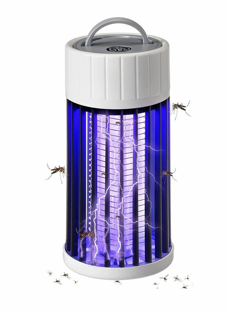 Y&D Electric Bug Zapper for Indoor Outdoor, 3000V High Powered UV Light Mosquito Killer, Waterproof Pest Control Insect Fly Trap Equipped USB Cable Home, Patio, Backyard, Camping - Image 1