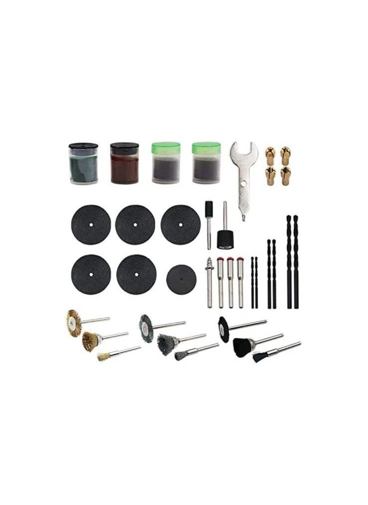 Cool Baby COOLBABY 140pcs BIT SeT SUIT MINI DRILL ROTARY TOOL & FIT DReMeL Grinding,Carving,Polishing Tool Sets,Grinder Head  - Image 3