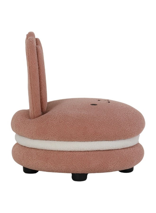 DANUBE HOME Bunny Macaron Kids Chair – Cute, Soft Upholstered Seat For Kids, Ideal For Bedroom, Playroom, Or Reading Nook – Pink & White - Image 5