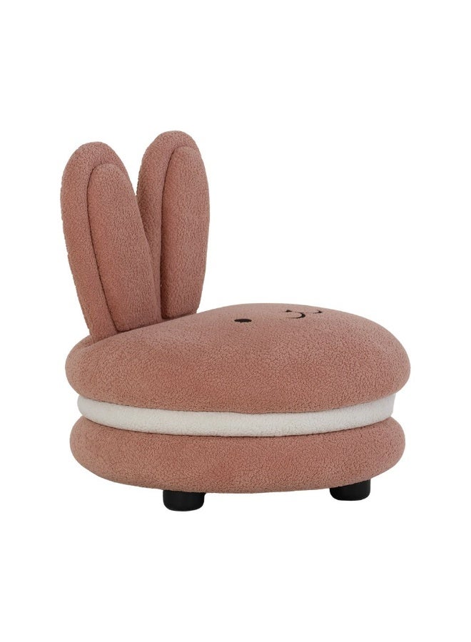 DANUBE HOME Bunny Macaron Kids Chair – Cute, Soft Upholstered Seat For Kids, Ideal For Bedroom, Playroom, Or Reading Nook – Pink & White - Image 4