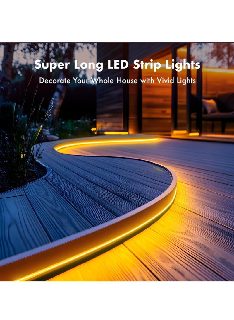 Leon Home App Controlled Music Sync Neon Light Rope with Bluetooth 2m - Image 4