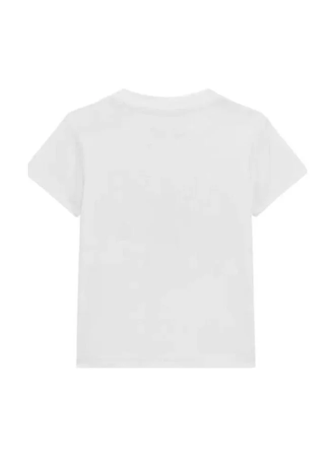 جس Kids Logo Crew Neck T-Shirt
