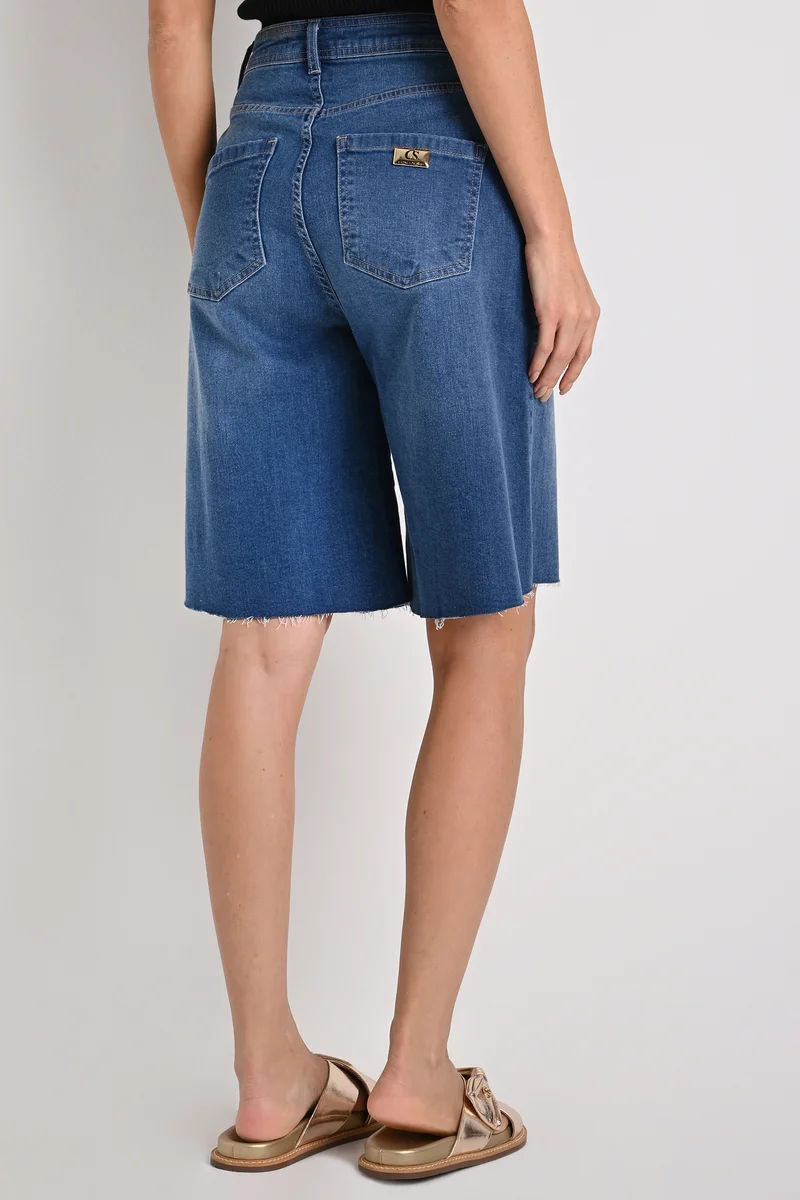 Carmen Steffens  Bermuda Wide Leg With Embroidery for Women | Best Price UAE