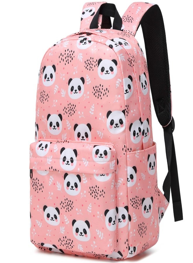 Kouxunt Panda School Backpack for Girls Womens, School Bags Collge Bookbags Laptop Backpacks for Kids Teens Adults - Image 1