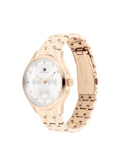 TOMMY HILFIGER ROUND ANALOG WOMEN'S LIGHT GREY CASE WATCH - 1782752