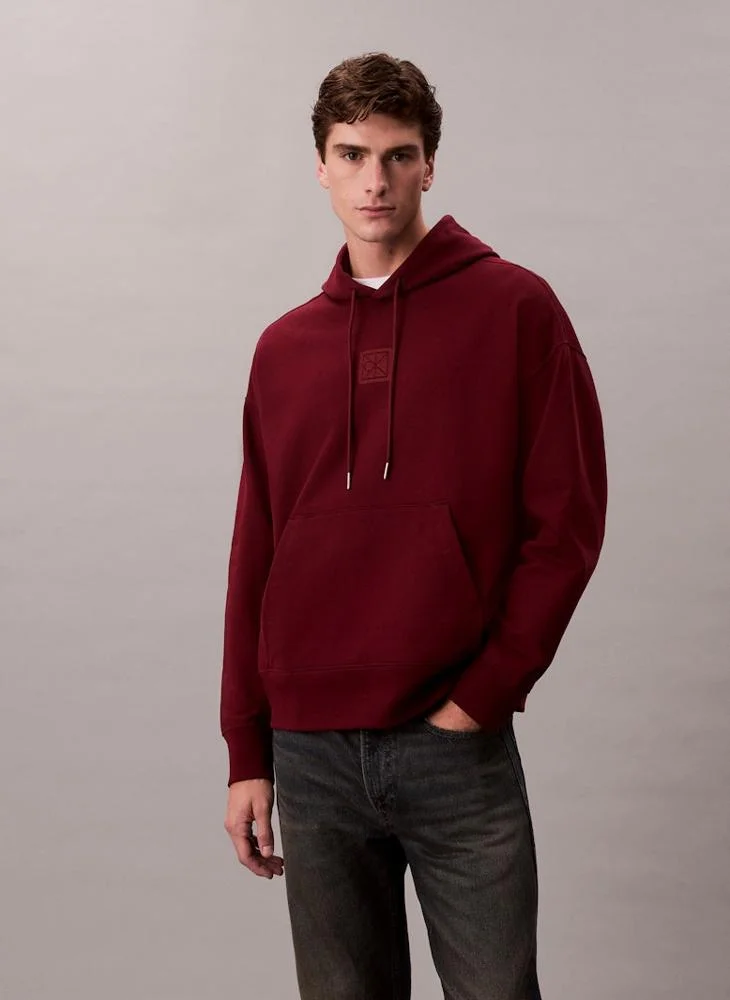 CALVIN KLEIN Long Sleeve Logo Graphic Hoodie