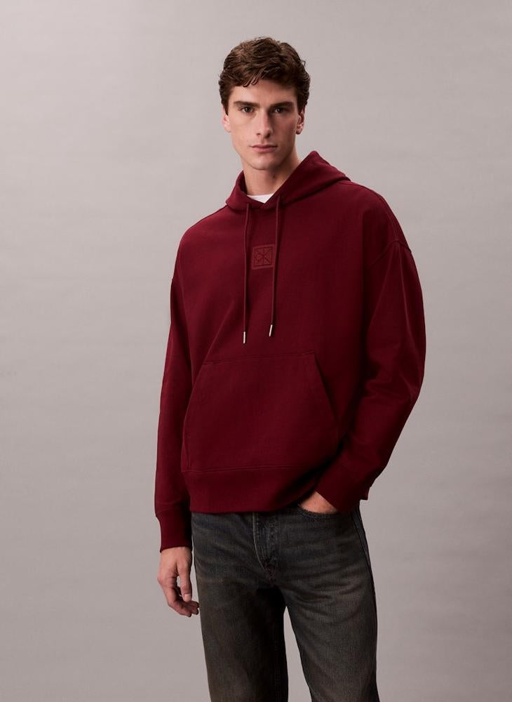 CALVIN KLEIN Long Sleeve Logo Graphic Hoodie - Image 1
