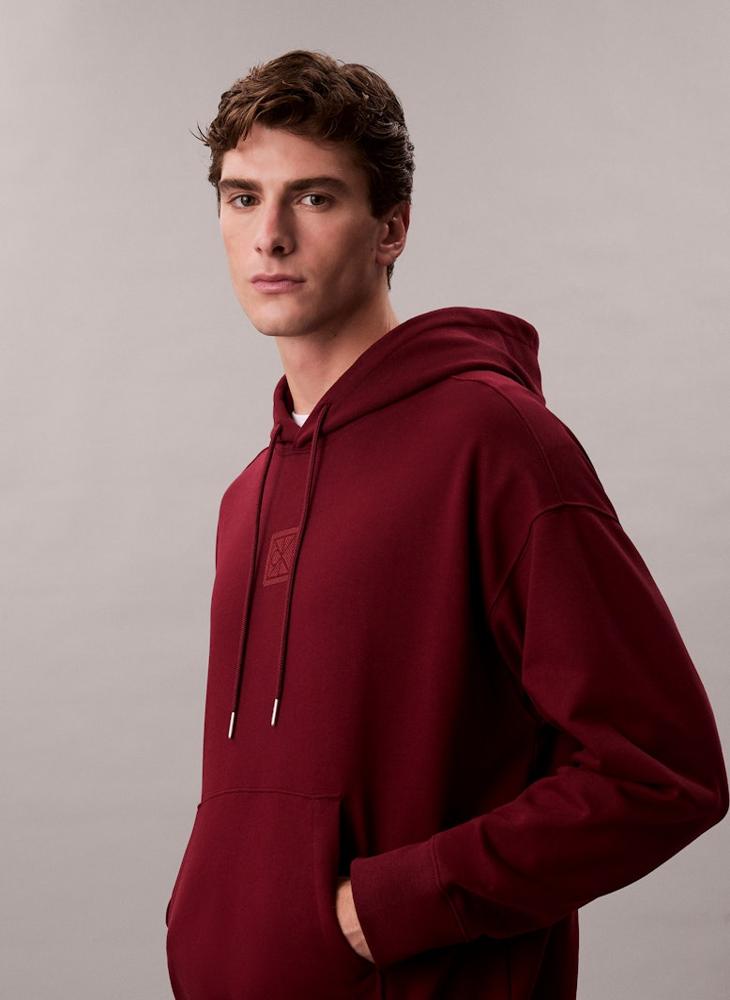 CALVIN KLEIN Long Sleeve Logo Graphic Hoodie - Image 3