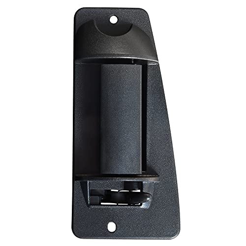 MuHize Left Driver Exterior Door Handle for 1999-2007 Chevy Silverado & GMC Sierra Extended Cab - Door Handle Direct Fit Replacement (Black) - Image 1