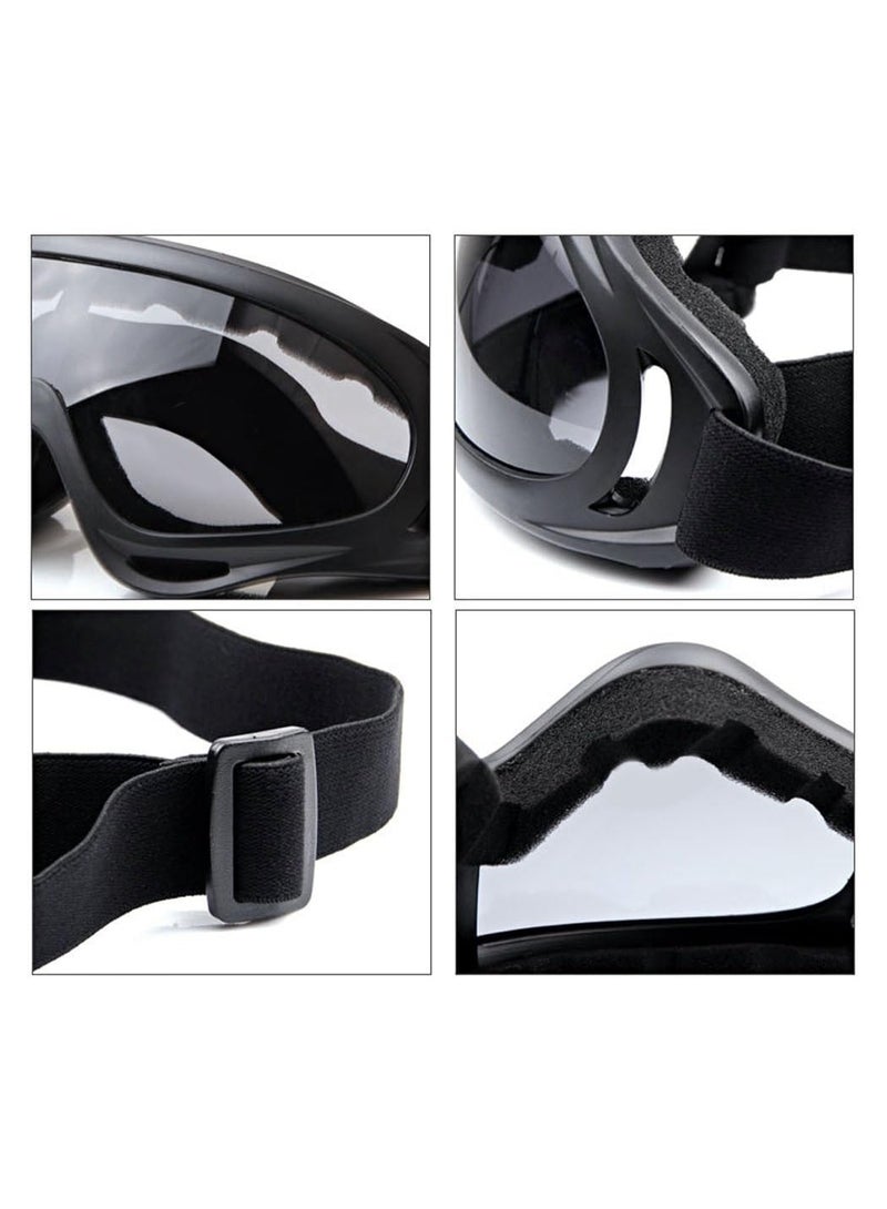 Airsoft Mask and Goggles - Airsoft Half Lower Face Mask Steel Metal Mesh for CS Game/Paintball/Shooting/Cosplay - Adjustable Combat Tactical Military Goggles for Men Women - Image 5