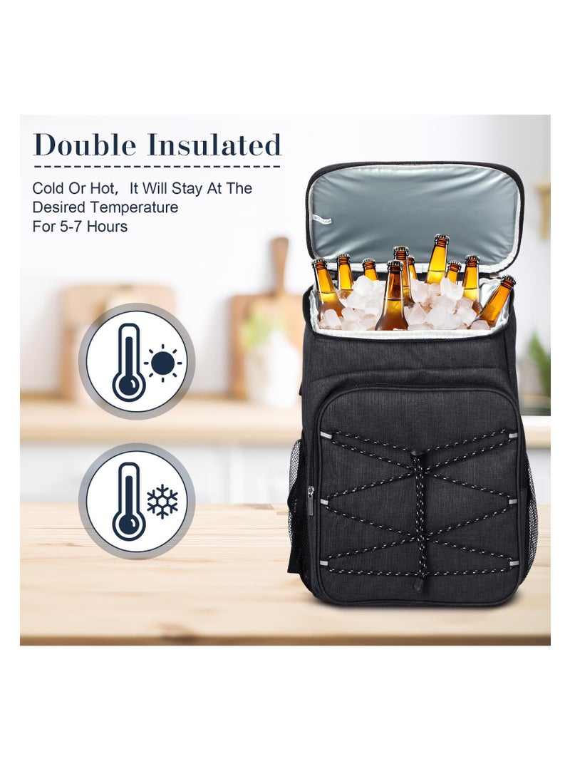 Insulated Cooler Backpack Outdoor, Waterproof Leak Proof Cooler Backpack, Lightweight Oxford Cloth Cooler Bag, Soft Backpack Coolers, for Beach, Camping, Kayaking, Travel, and Road Trips - pzsku/ZF25751335E3EE51F4098Z/45/_/1716974740/008cbb89-57f7-43da-ae86-019303294e67