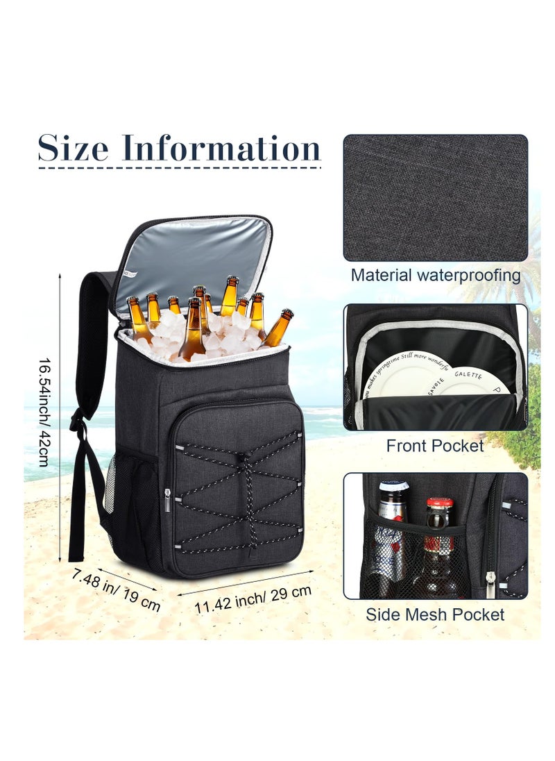 Insulated Cooler Backpack Outdoor, Waterproof Leak Proof Cooler Backpack, Lightweight Oxford Cloth Cooler Bag, Soft Backpack Coolers, for Beach, Camping, Kayaking, Travel, and Road Trips - pzsku/ZF25751335E3EE51F4098Z/45/_/1716974741/57a241ad-29d9-4916-a9c6-80c8f3ed4ff1